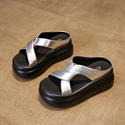 Sandalias con aumento de altura